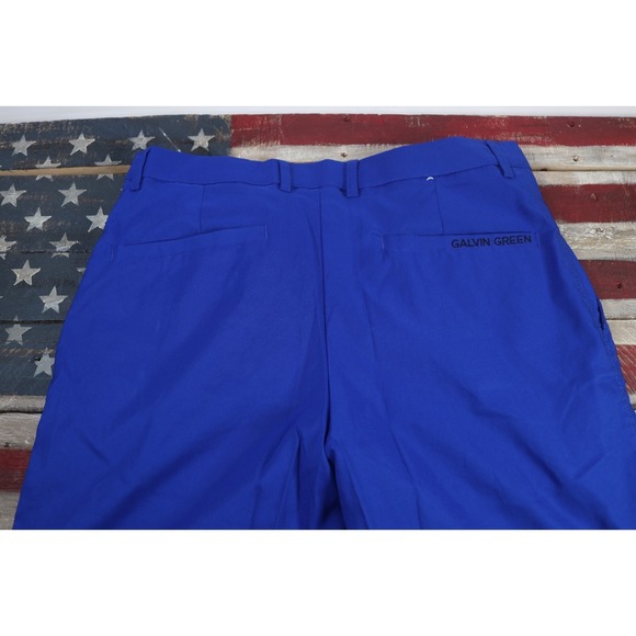 Noah Galvin Green Mens Golf Pants Cobalt Blue 30x30 Breathable Performance - Picture 9 of 10